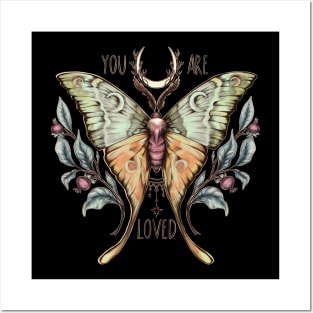 Moon moth. Posters and Art